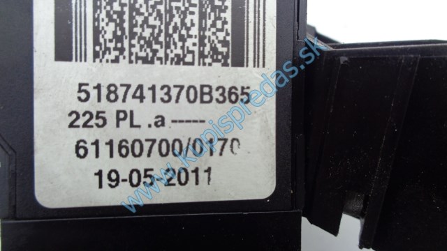 spínacia skrinka na fiat fiorino 1,4i, 518741370B365